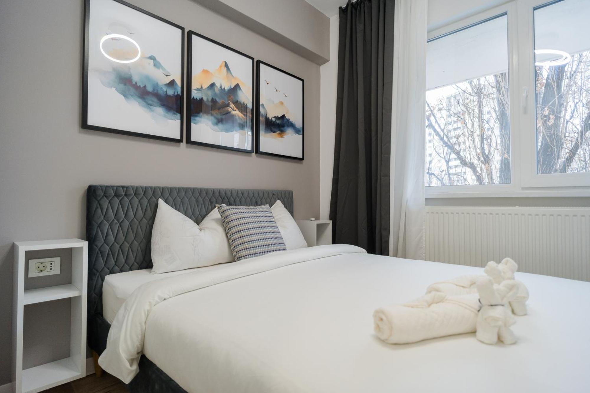 Elegant Gem Victoriei Avenue Apartment บูคาเรสต์ ภายนอก รูปภาพ