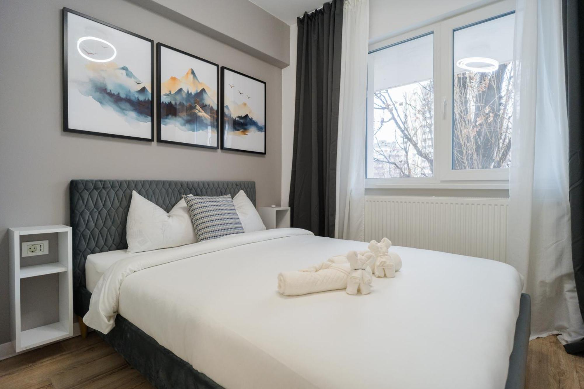 Elegant Gem Victoriei Avenue Apartment บูคาเรสต์ ภายนอก รูปภาพ